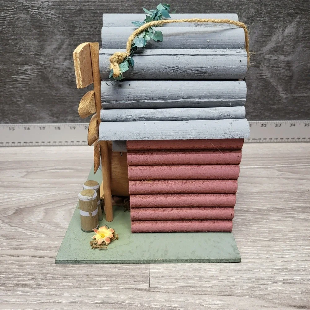 Vineyard Vintage Winery Birdhouse 10.75x6.75x8.5‎